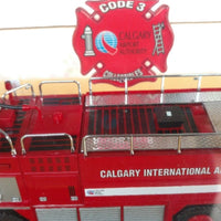 Code 3 Calgary International Airport Crash Truck - Aj Collectibles & More