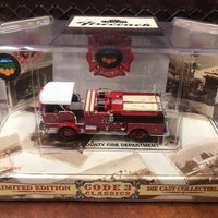 Code 3 Classics 1/64 Scale Model Crown Firecoach Engine 9 Orange County Fire - Aj Collectibles & More