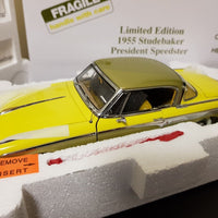 DANBURY MINT 1955 STUDEBAKER PRESIDENT SPEEDSTER - MIB WITH PAPERWORK & EXTRAS - Aj Collectibles & More