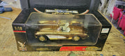 1957 Chevrolet Corvette Gold Plated Road Signature Diecast Car 1/18