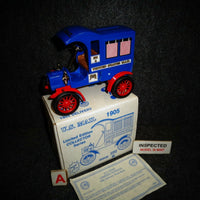 USPS US MAIL 1905 Ford Model T DELIVERY TRUCK VAN Jeep Post Office Ertl BANK A