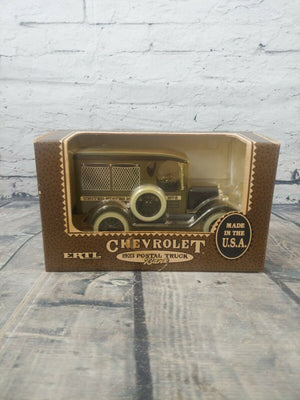 ERTL-Chevrolet 1/25 Scale 1923 Die-Cast Postal Truck Locking Coin Bank
