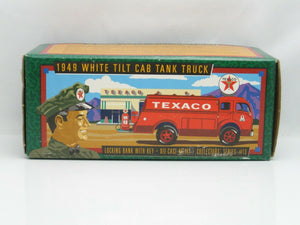 Details about  Ertl Collectibles ~ Texaco 1949 White Tilt Cab Tank Truck - Aj Collectibles & More