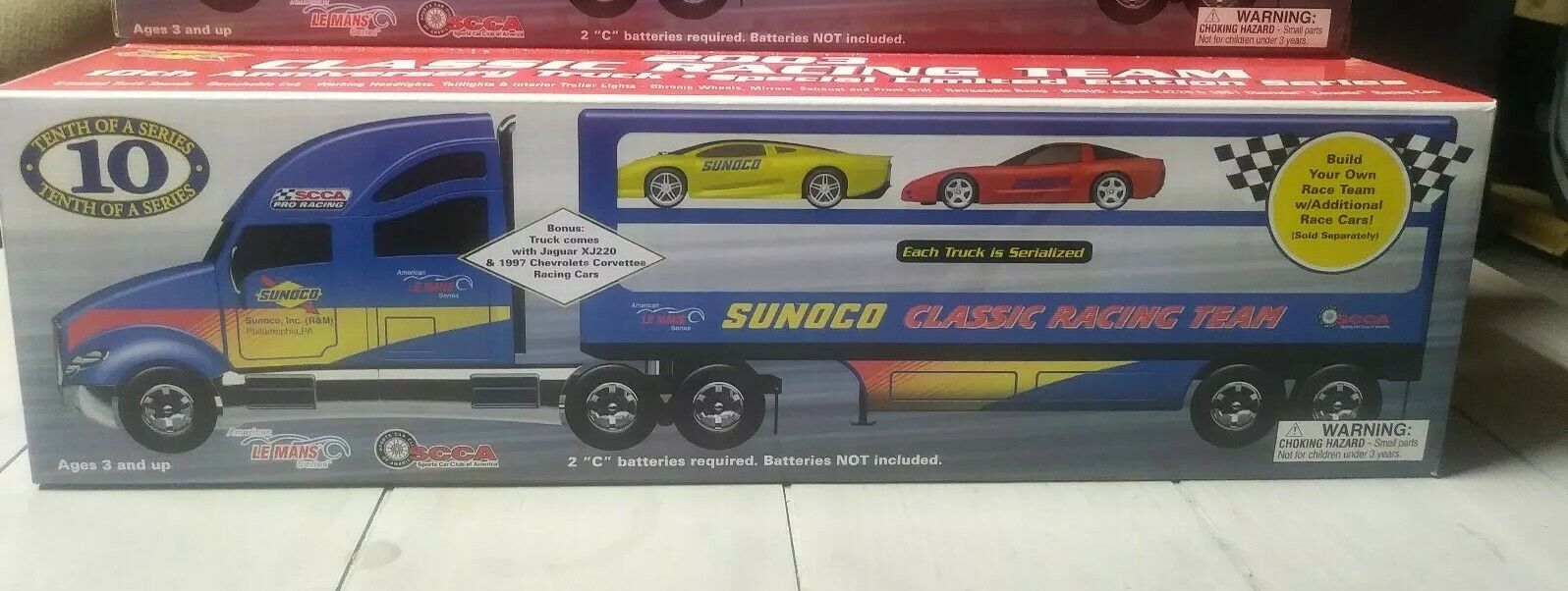 Sunoco Gold 2003 Series 10 Classic Racing Team Truck L.I. Serialized B ...