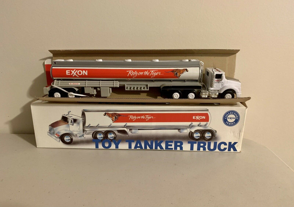 Vintage 1993 Exxon "Rely on the Tiger" Toy Tanker Truck Collectors Series