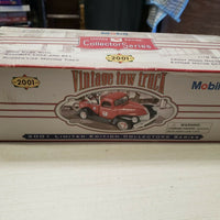 NEW 2001 Vintage Red Ford 1:18 Scale Mobil Collectible Toy Truck Coin Bank - Aj Collectibles & More