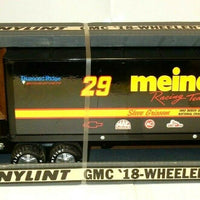 NYLINT NASCAR MEINEKE STEVE GRISSOM GMC 18 WHEELER 911-Z DIE CAST TRUCK RARE