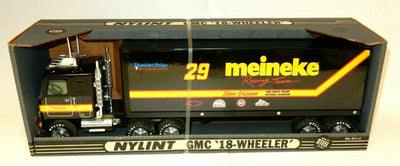 NYLINT NASCAR MEINEKE STEVE GRISSOM GMC 18 WHEELER 911-Z DIE CAST TRUCK RARE