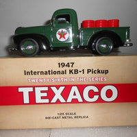 RARE TEXACO 1947 INTERNATIONAL KB-1 PICKUP TRUCK - 2009 - #26 in Series - Aj Collectibles & More