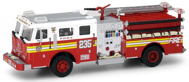 Code 3 FDNY Seagrave Pumper Series #232 | Aj Collectibles & More