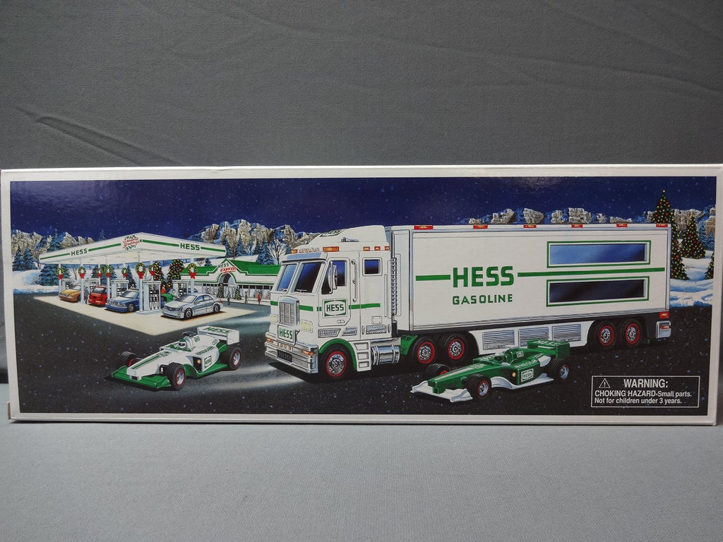 2003 Hess Toy Truck and Race Cars - Aj Collectibles & More