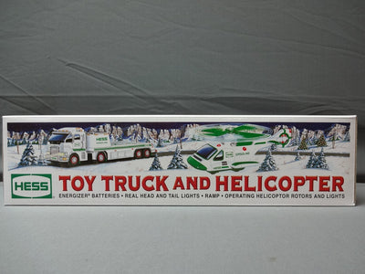 2006 Hess Toy Truck and Helicopter - Aj Collectibles & More