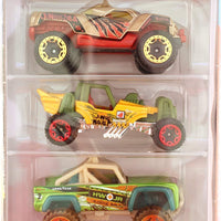 NEW NIP Hot Wheels 50th Anniversary Jungle Rally 5 Vehicle Gift Set Pack - Aj Collectibles & More