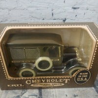 ERTL-Chevrolet 1/25 Scale 1923 Die-Cast Postal Truck Locking Coin Bank