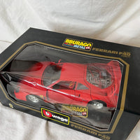 Burago 1987 Ferrari F40- Red - Diecast - 1:18 Scale Model Car 3032.