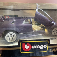 Bburago Burago 1/18 Lamborghini Diablo 1990 Purple 3028 In box