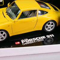 BURAGO Burago PORSCHE 911 CARRERA 1993 1/18 Code 3060 Yellow