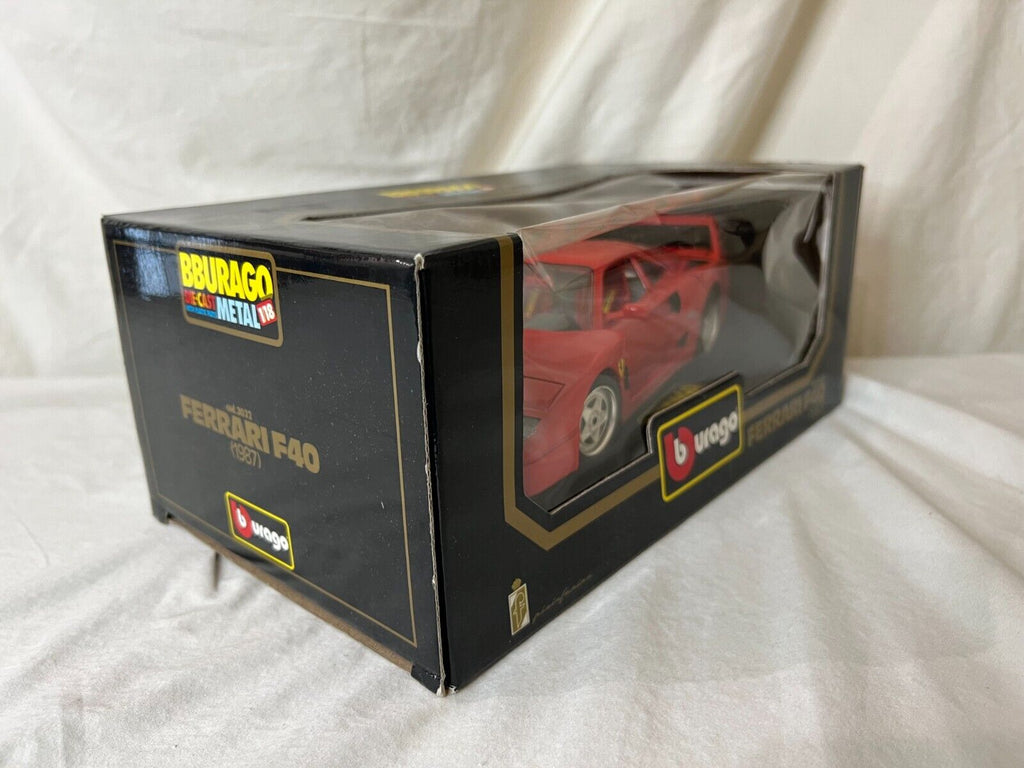 Mi colección de autos a escala.: 1987 Ferrari F40 Burago 1:24 Scale Mi colección de autos a escala.: 1987 Ferrari F40 Burago 1:24 Scale