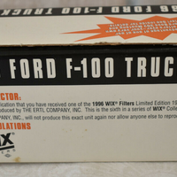 1966 Ford F-100 Truck Ertl Wix Filters Diecast Bank New