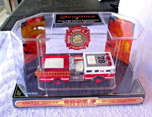 Code 3 Limited Edition Fire Engine Die Cast Collectible - Aj Collectibles & More