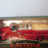 Ertl Die-Cast Metal 1955 Ward LaFrance Firetruck - Aj Collectibles & More