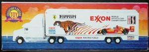 Exxon Toy Race Car Carrier 1995 - Aj Collectibles & More