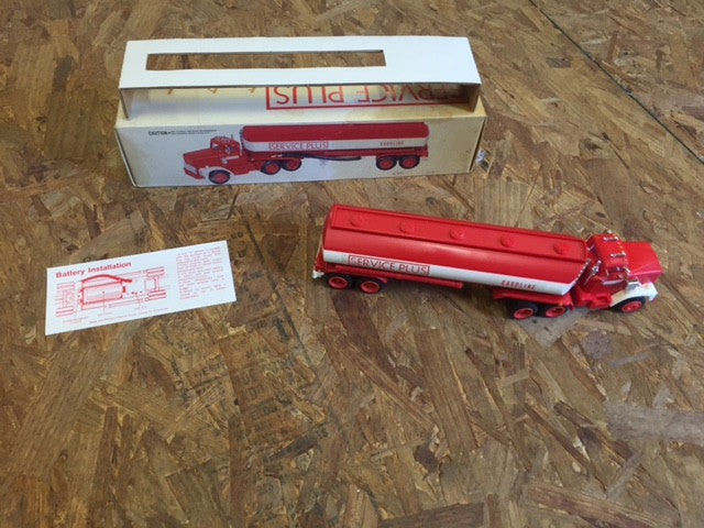 1979 Hess/Service Plus toy tanker Mint in Box--Rare … - Aj Collectibles & More