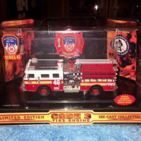 CODE3 Diecast 1/64 FDNY Cross Bronx Express Fire Engine Truck #46 Model 12302 - Aj Collectibles & More