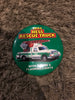 1994 Hess Rescue Truck w/ Sirens & Lights 3" Pin Back Button - Aj Collectibles & More
