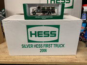 2006 NYSE Chrome Mini Hess Gasoline chrome mini tanker - Aj Collectibles & More
