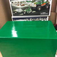 2007 Hess Monster Truck wrapped in Green Paper - Aj Collectibles & More