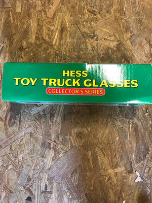 Hess toy truck glasses- collectors series - Aj Collectibles & More