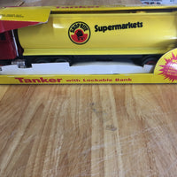 Shop rite supermarkets tanker truck with walkable bank - Aj Collectibles & More