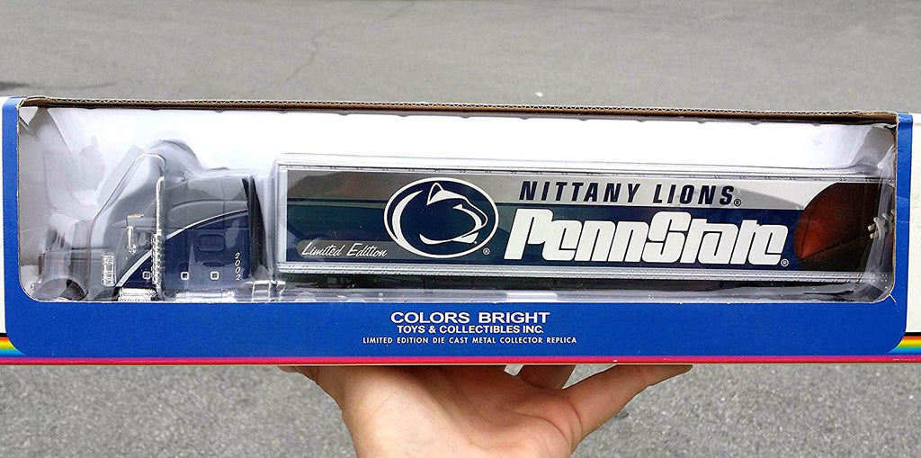2002 Colors Bright: Penn State University Psu Nittany Lions Peterbilt Tractor Trailer Truck - Aj Collectibles & More