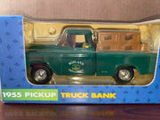 ERTL 1955 Chevy Cameo Pickup John DEERE Midland 1992 NEW IN THE BOX 1/25