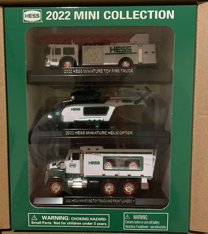 2022 HESS TOY TRUCKS MINI COLLECTION BETTER THAN EVER! BRAND NEW