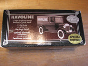2003 ERTL 1927 GRAHAM PANEL DELIVERY TRUCK BANK "HAVOLINE".1/25th SCALE. NIB - Aj Collectibles & More