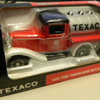 Texaco 1932 ford tanker Bank Replica Limited Edition - Aj Collectibles & More