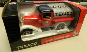 Texaco 1932 ford tanker Bank Replica Limited Edition - Aj Collectibles & More