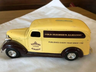 ERTL 1938 Old Farmer's Almanac Panel Truck Bank - Aj Collectibles & More